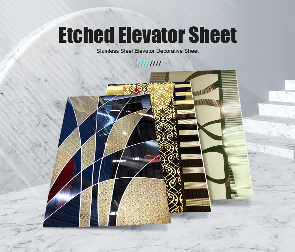 Various designs for elevator interior