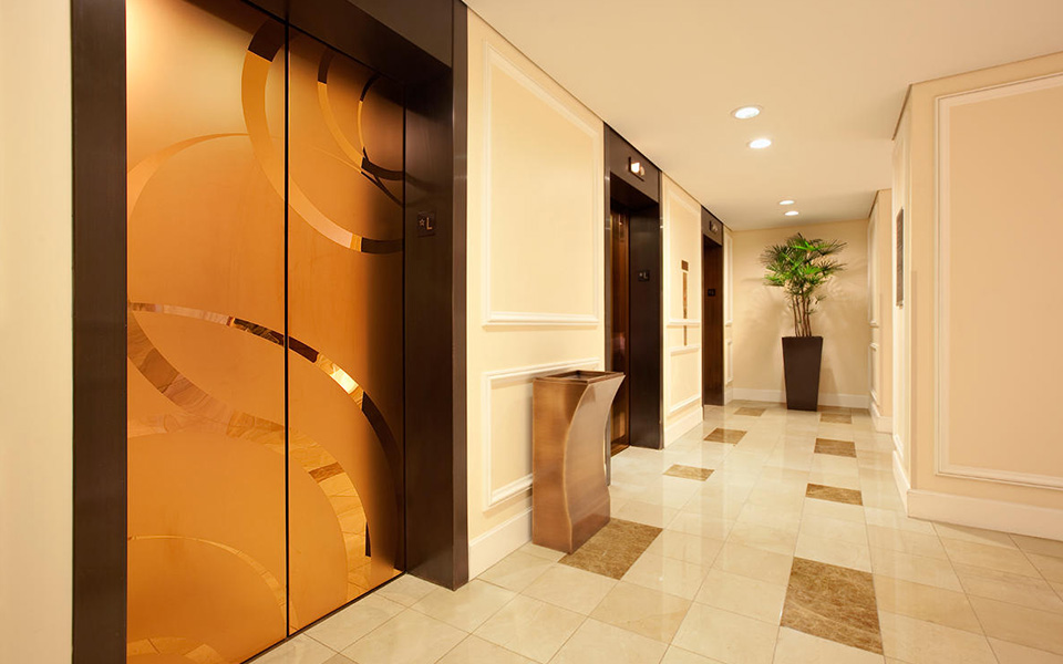 elevator decoration stainless steel