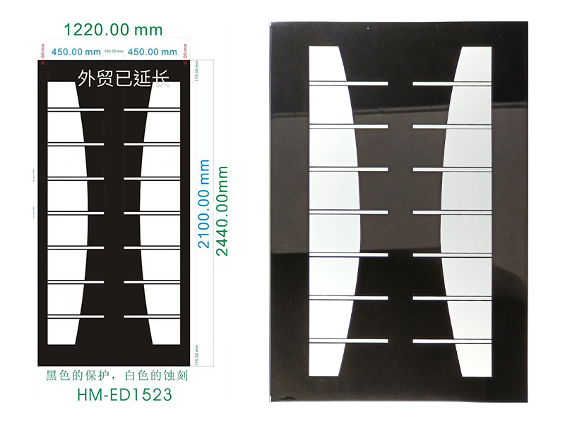 Stainless steel elevator decorative sheet manufacturing EC-0010