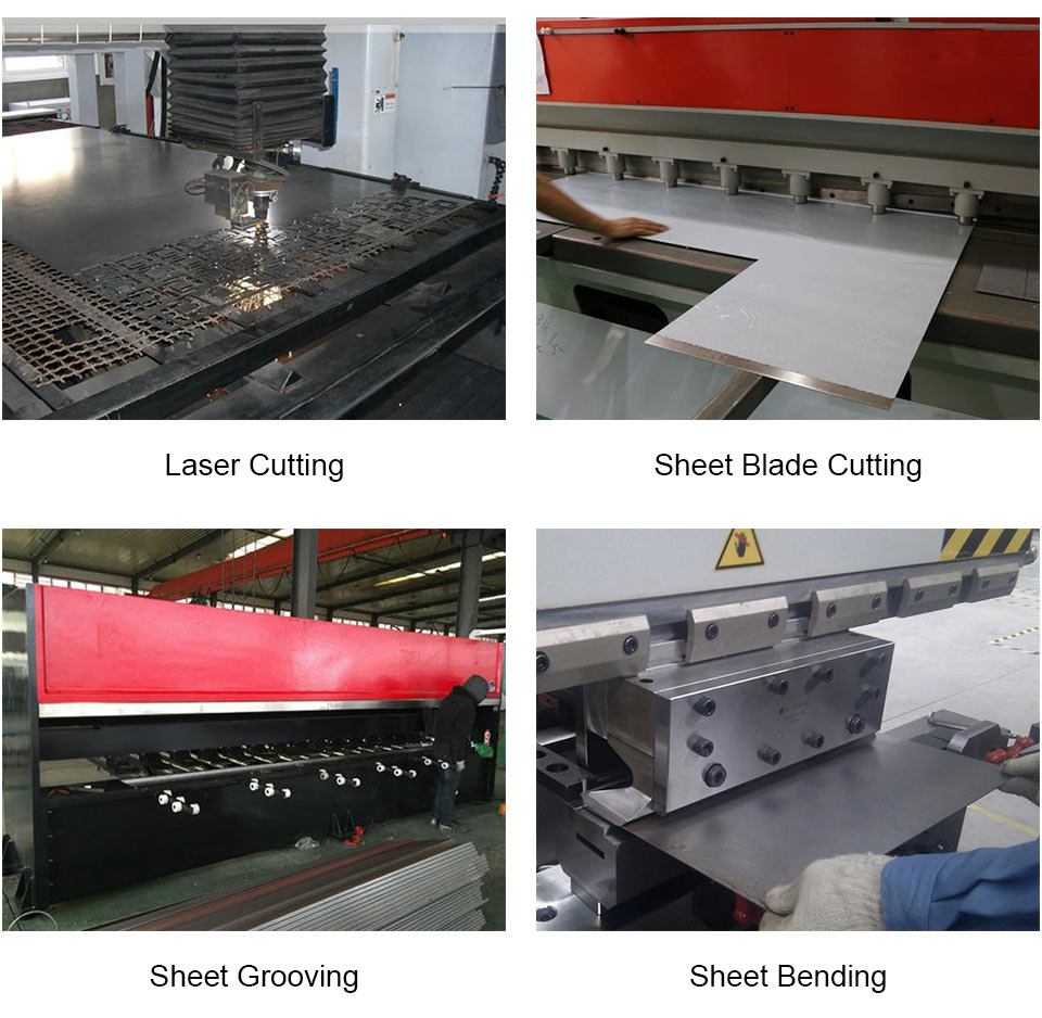stainless steel sheet process cutting