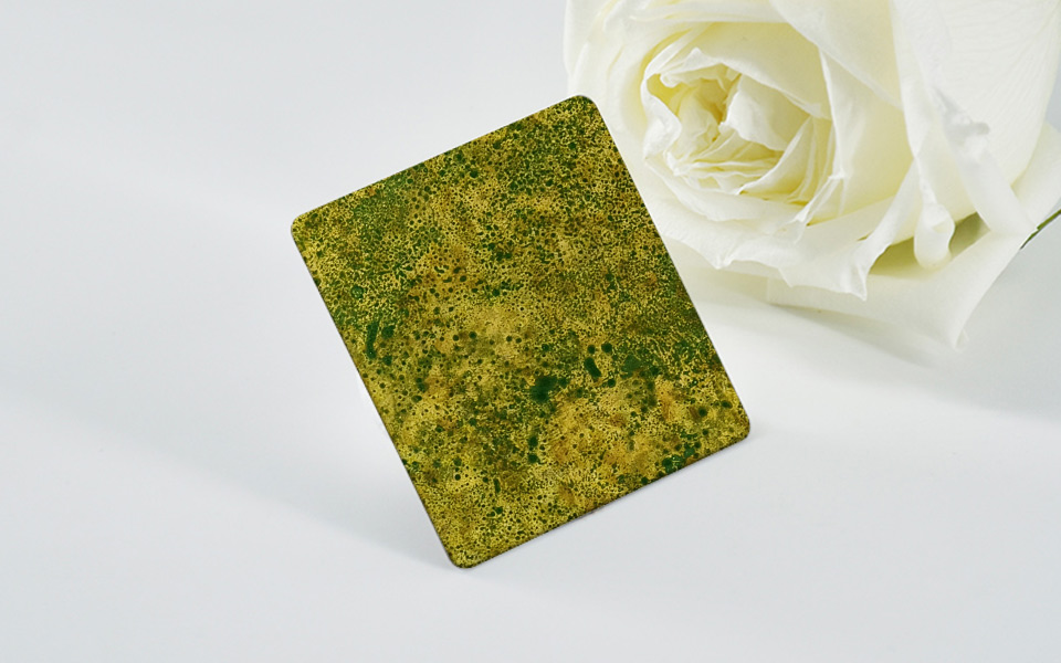 stainless steel sheet verdigris finish