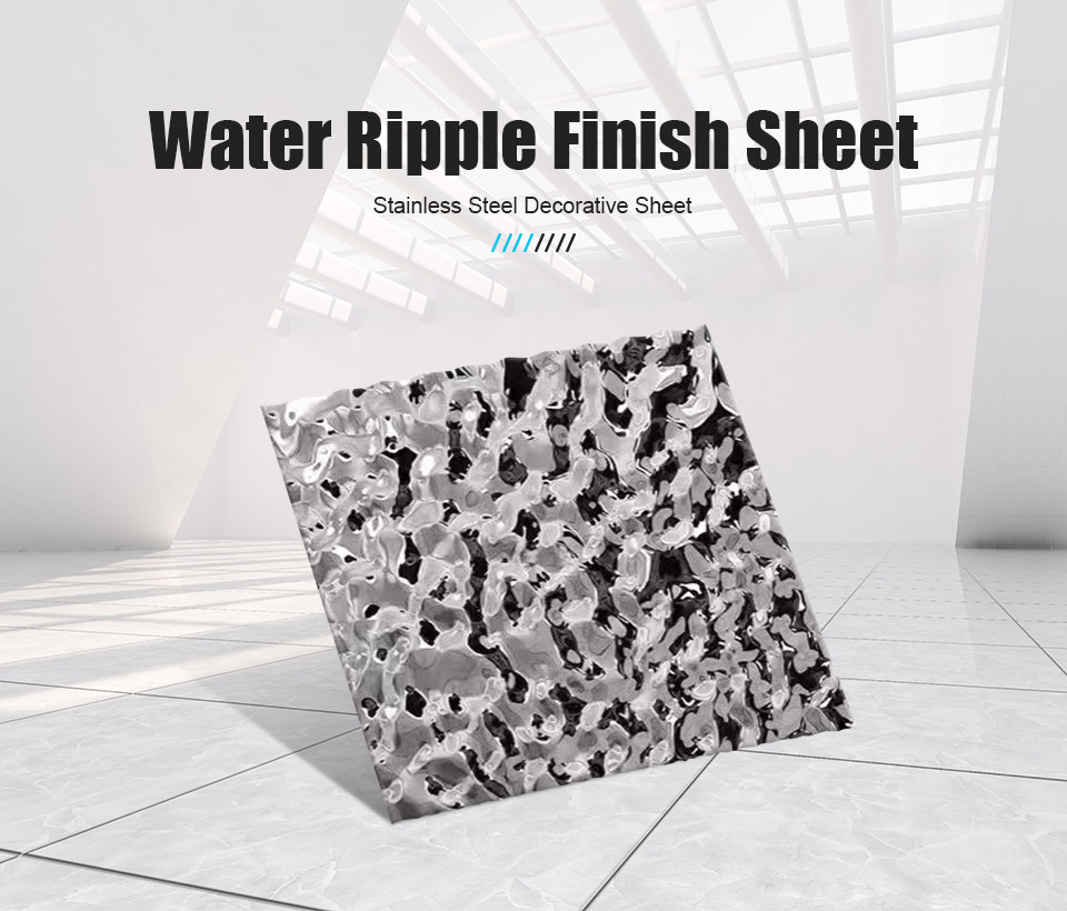 water wave stainless steel panel