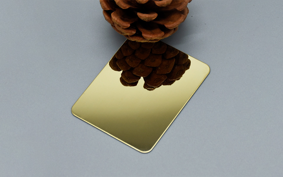 gold pvd stainless steel sheet