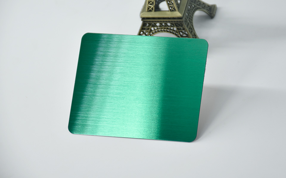 green color stainless steel sheet