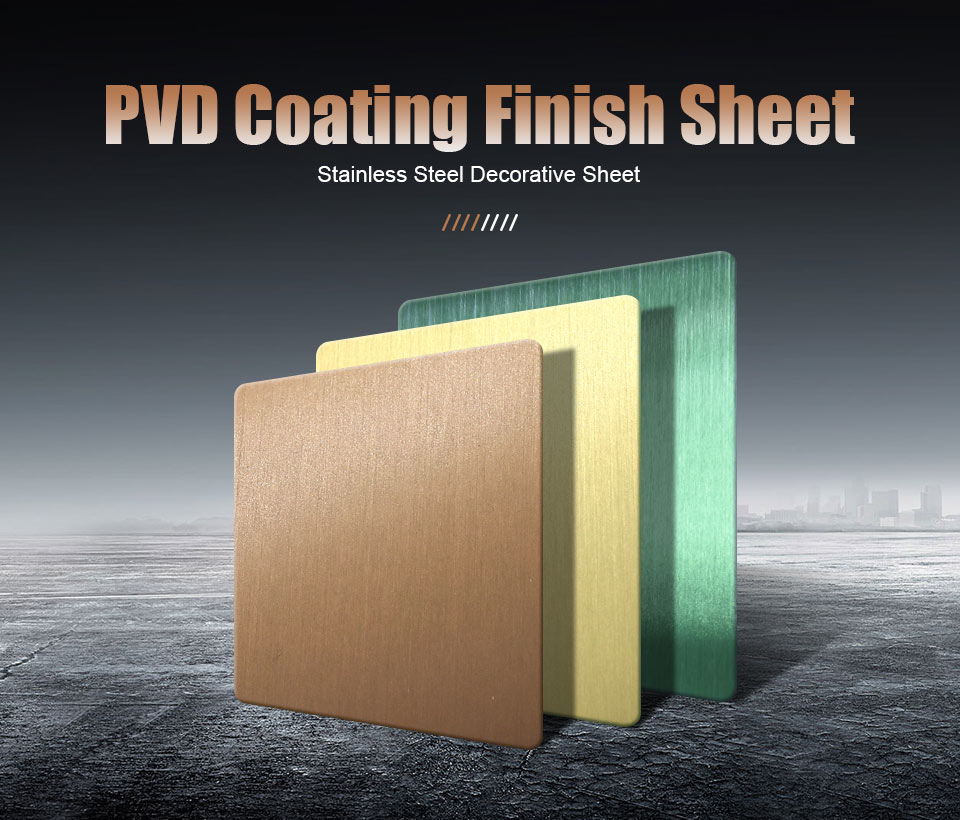 Stainless Steel Sheet PVD Color 
