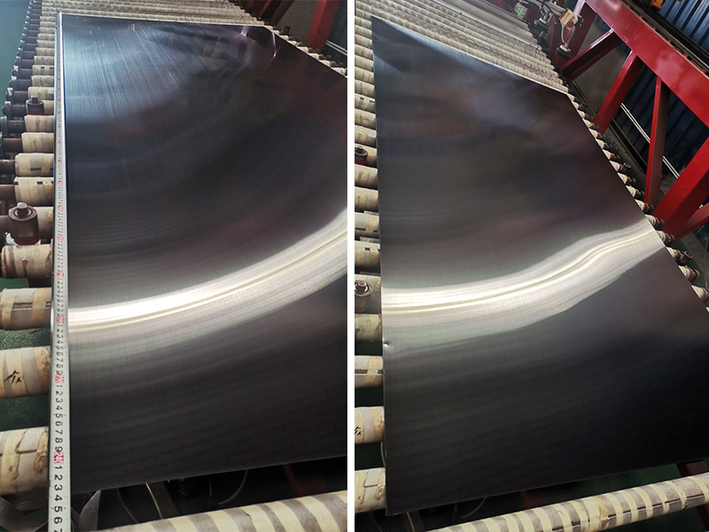 Stainless steel sheet with pvd black color supplier