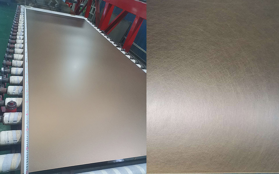 non directional finish stainless steel sheet