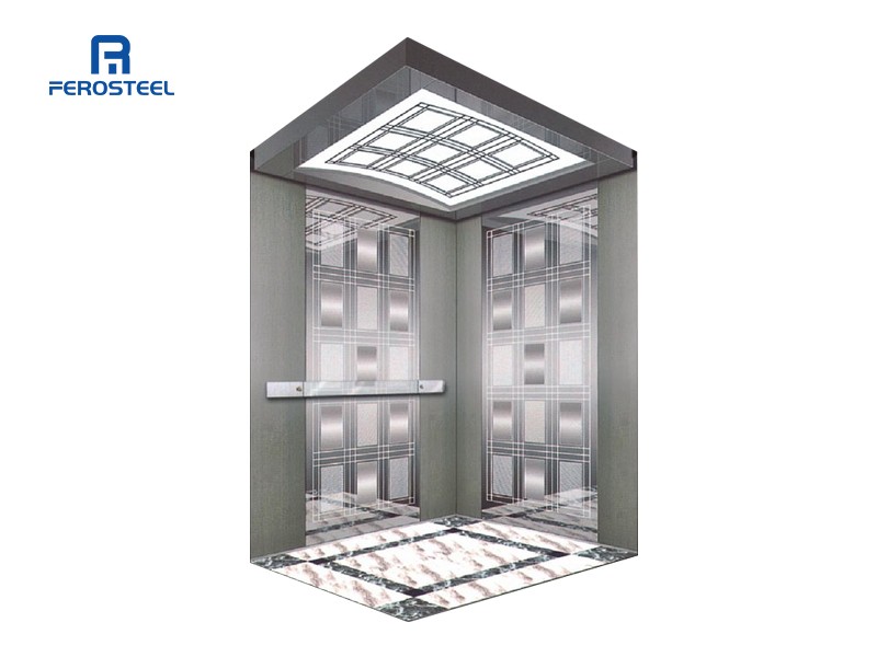 Mirror Silver Stainless Steel Pattern Elevator Cabin Sheet