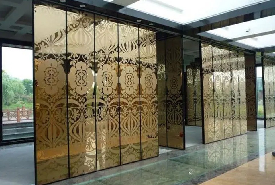 Mirror Pattern Etched Finish Stainless Steel  Sheet