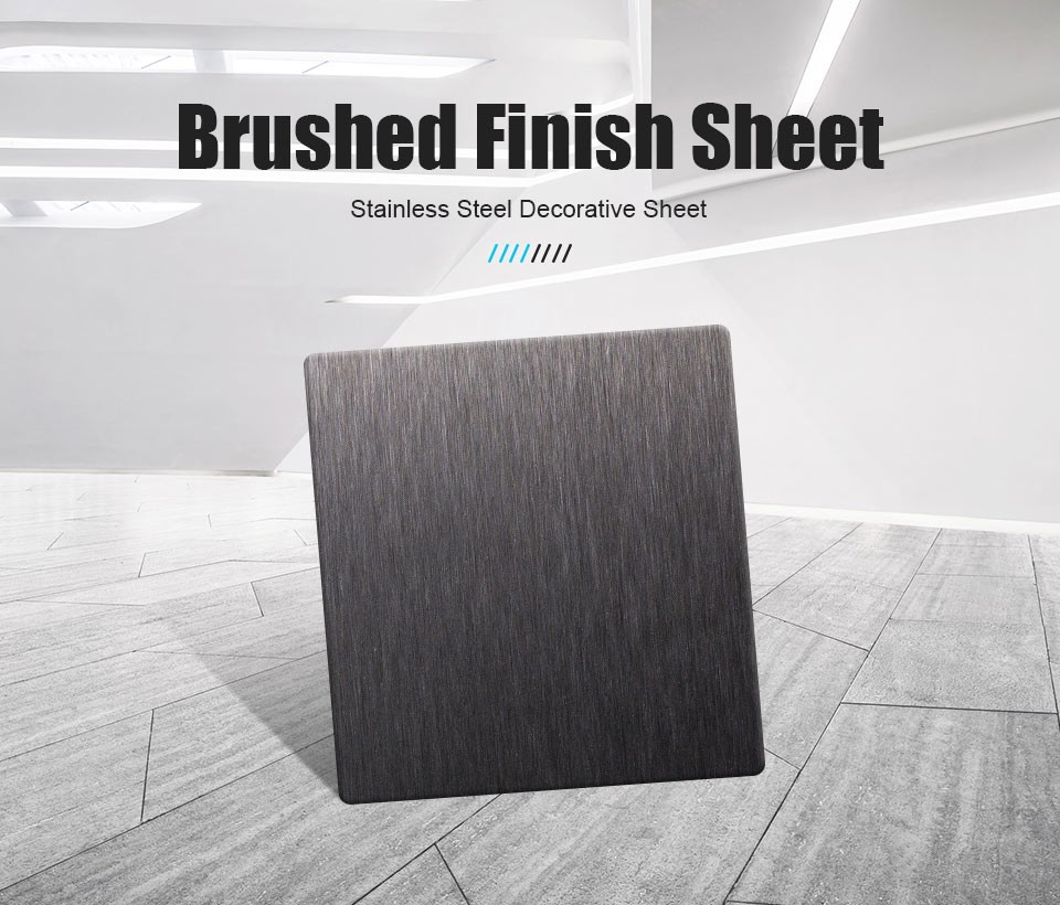 Brushed Finish Stainless Steel Sheet