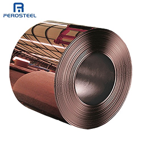 Rose Gold Mirror Stainless Steel Coil