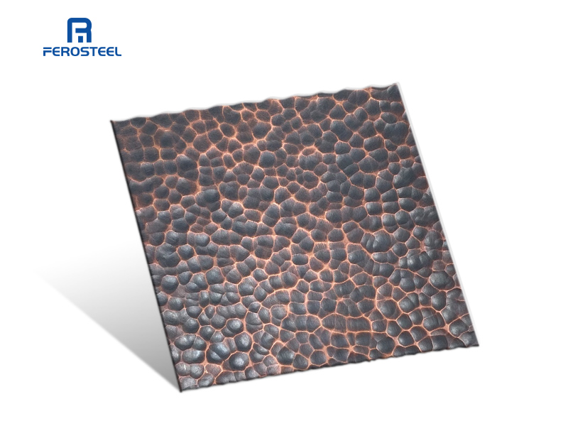 Premium Hammered Copper Sheets