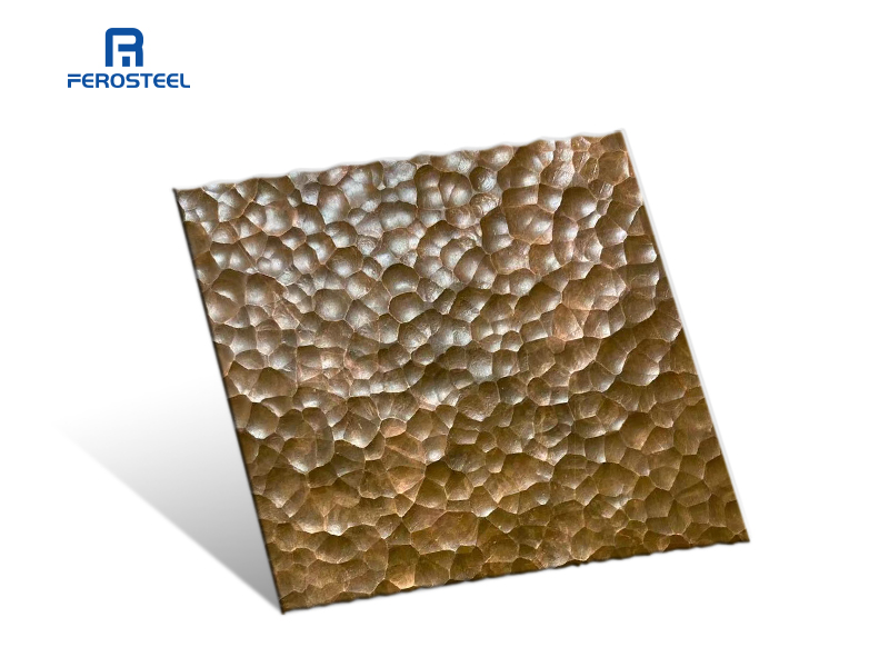 Decorative Stainless Steel Hammered Copper Sheet