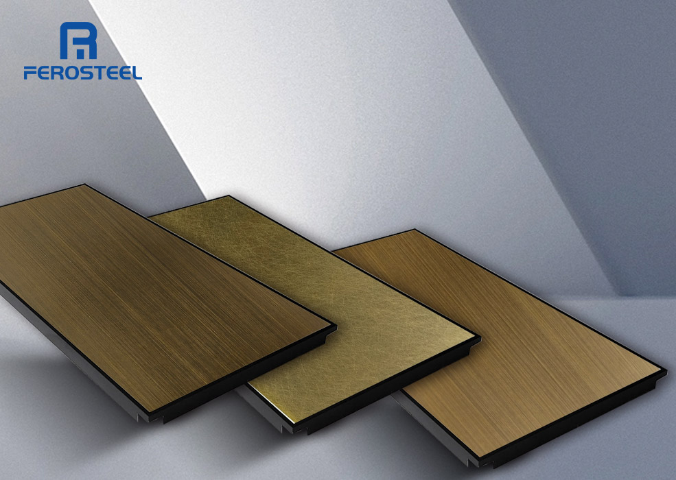 antique copper stainless steel sheets