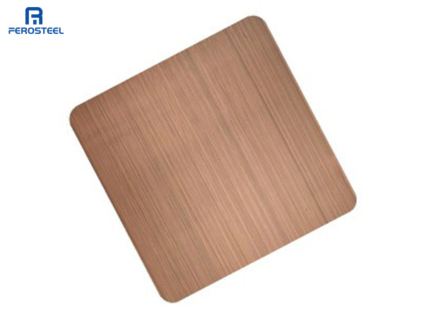 About Antique Copper Stainless Steel Decorative Plate