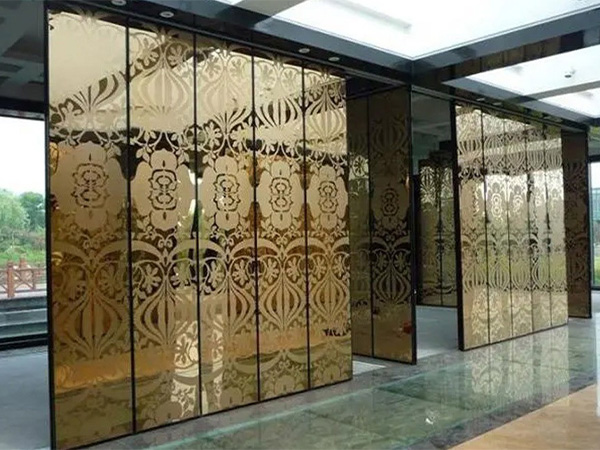 What is the role of stainless steel decorative panels?