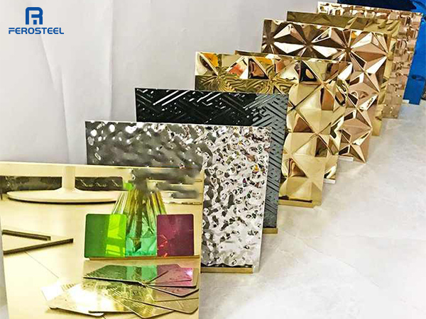 Advantages of stainless steel decorative panels in decoration design