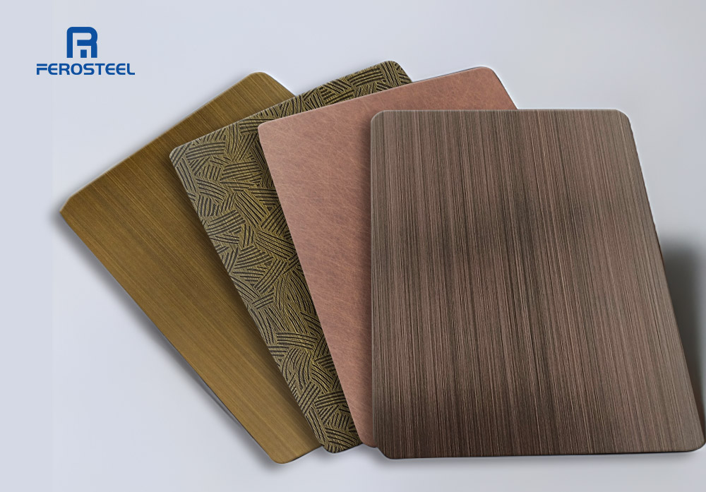 Stainless Steel Antique Brass Metal Sheets: Where Elegance Meets Durability