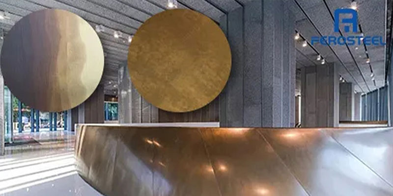 Antique Copper & Bronze Stainless Steel Sheets: Where Heritage Meets Modern Design