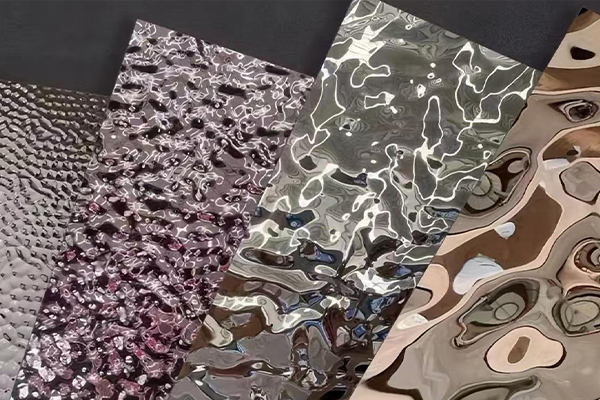 304 Cartón ondulado de acero inoxidable: el material de decoración de paredes más práctico