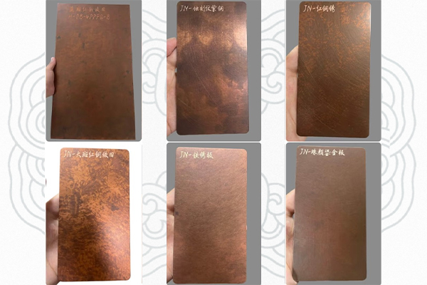 Red copper stainless steel sheet: a classic and modern blend for high-end spaces