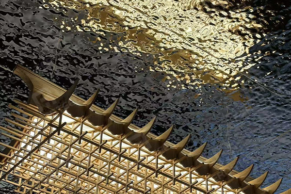 Stainless steel water ripple surface sheets: ideal for high-end places