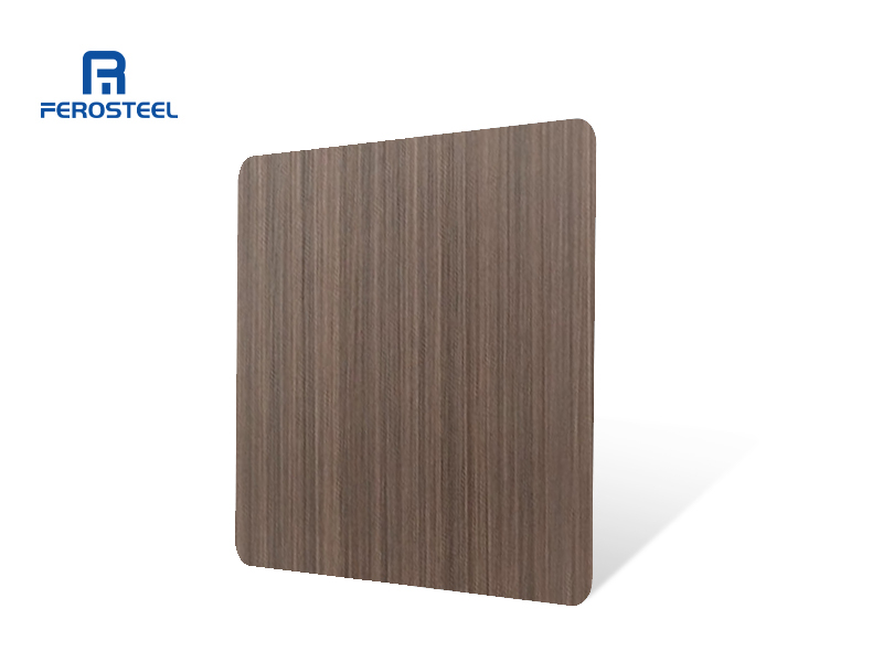 Hairline Brass Copper Antique Stainless Steel Plate