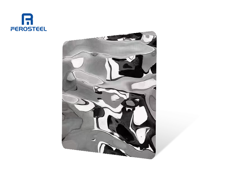 Big water ripple steel sheet