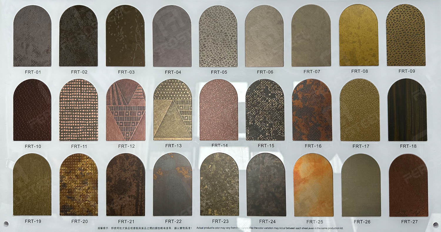 antique copper sheets