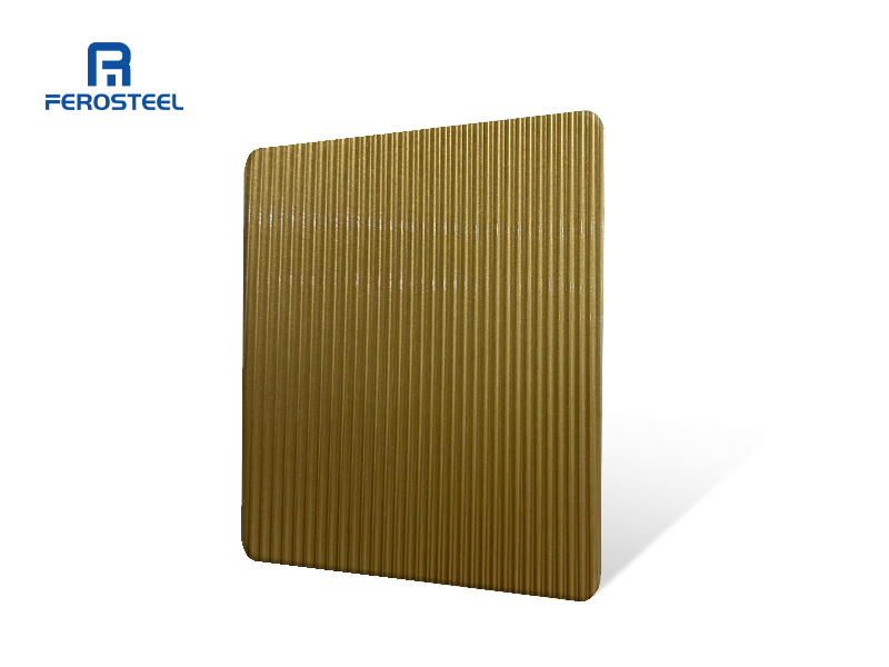 3D anti-skid pattern stainless steel sheet