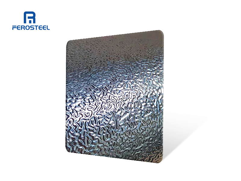 304 Ultra-thin Embossed Stainless Steel Heat Shield Sheet