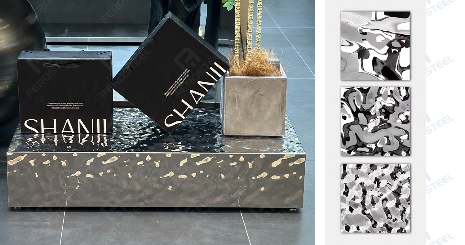 Water ripple metal decoration Water ripple metal decoration