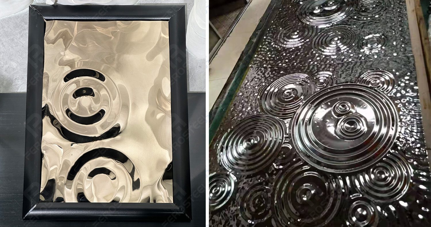 water ripple stainless steel supplier water ripple stainless steel supplier