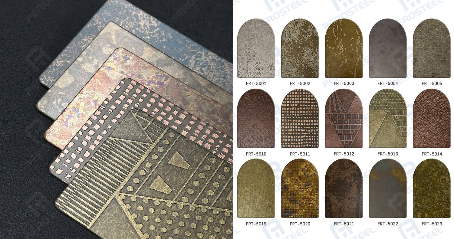 antique copper stainless steel sheet