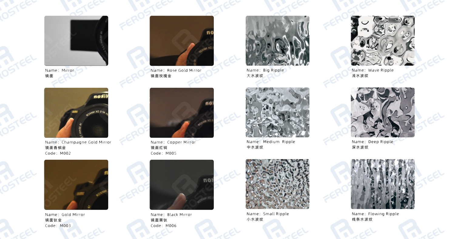 stainless steel sheets for decorative