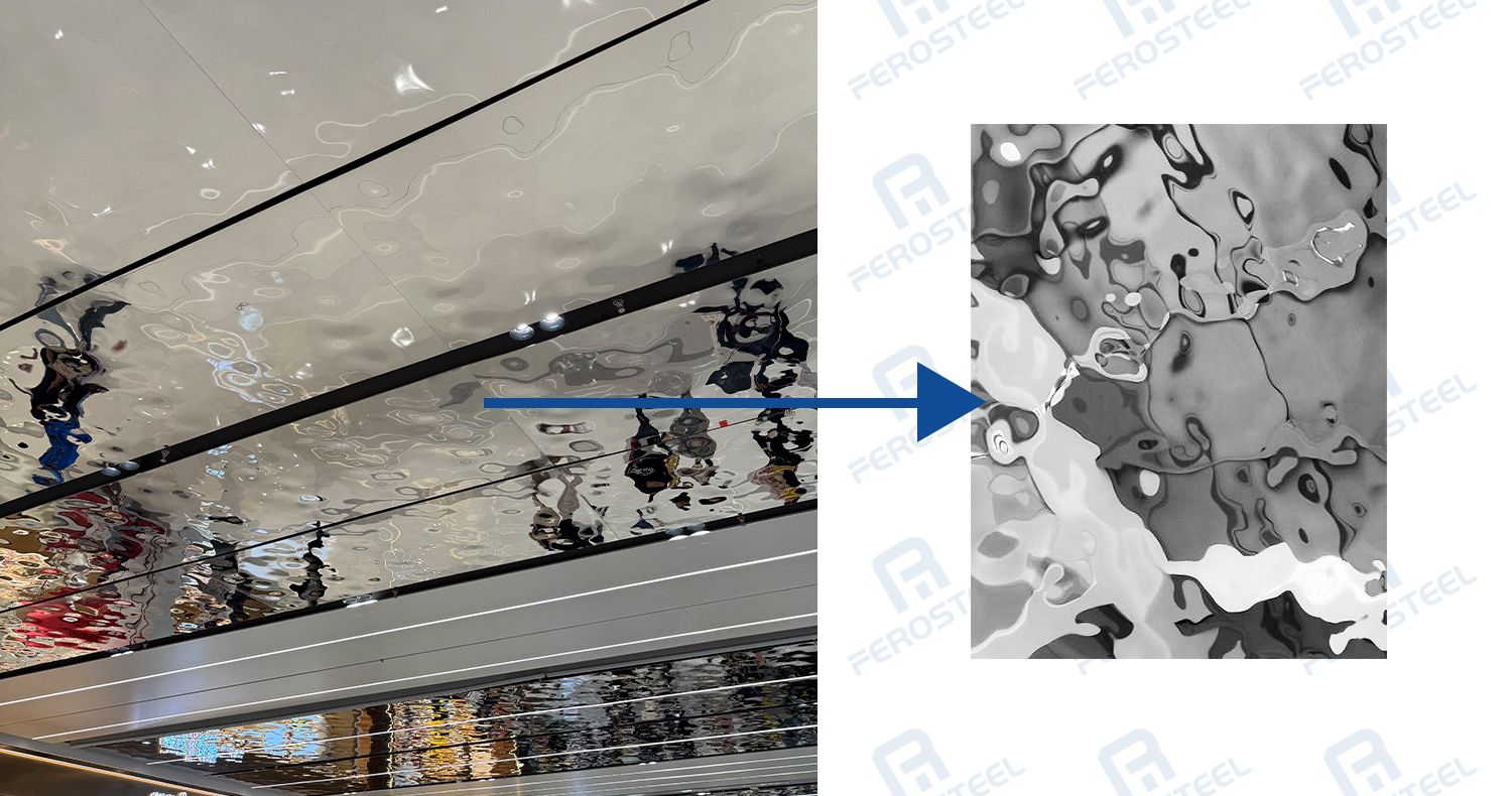 water ripple ceiling