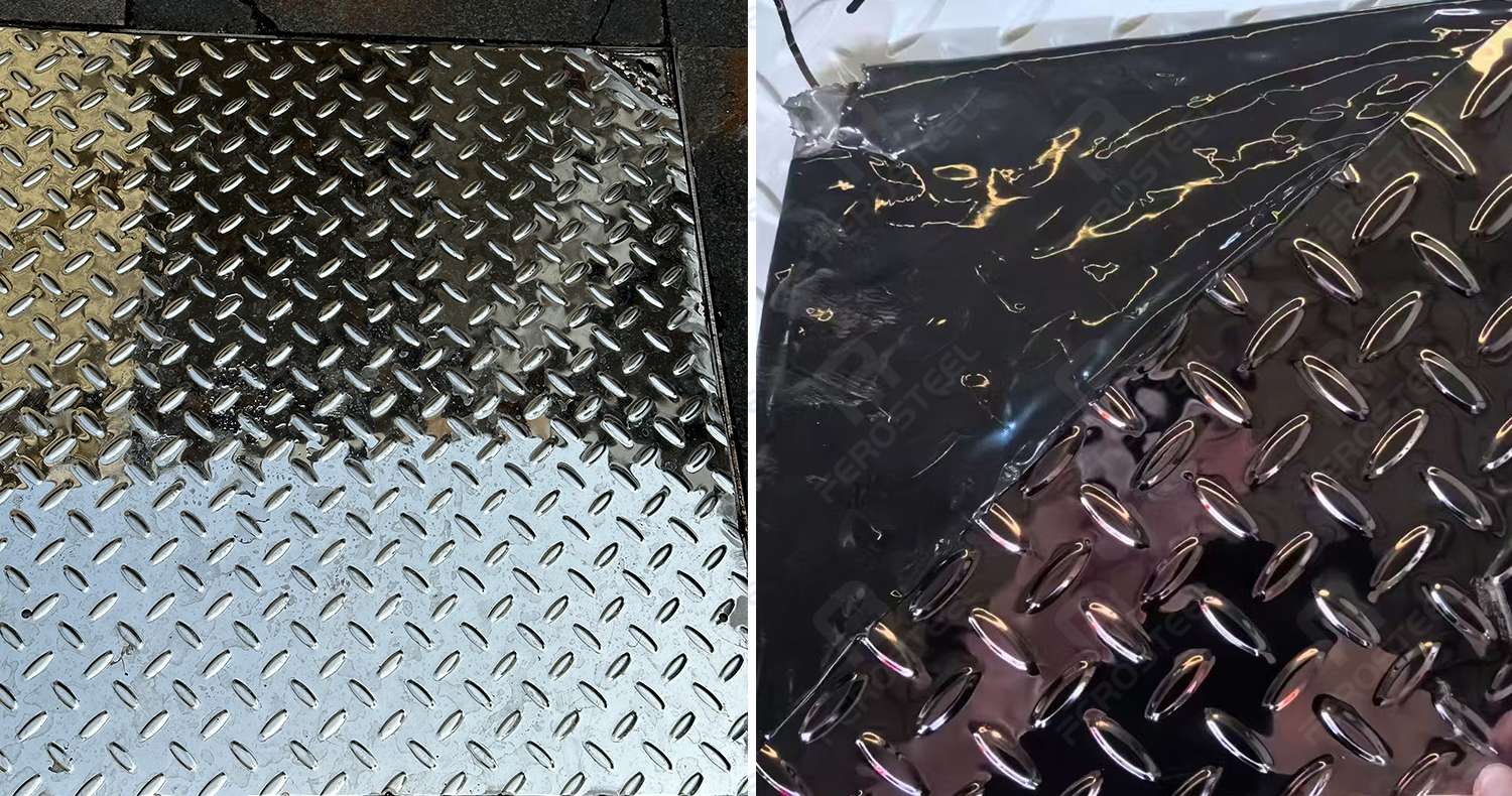 embossed stainless steel sheets