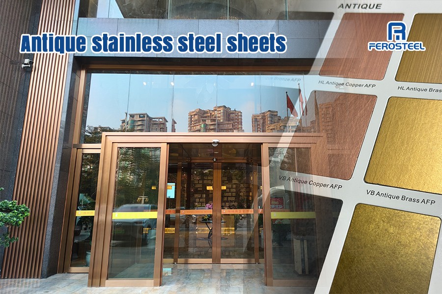 Antique Copper Stainless Steel Sheets: The Perfect Choice for Luxury Interior Design