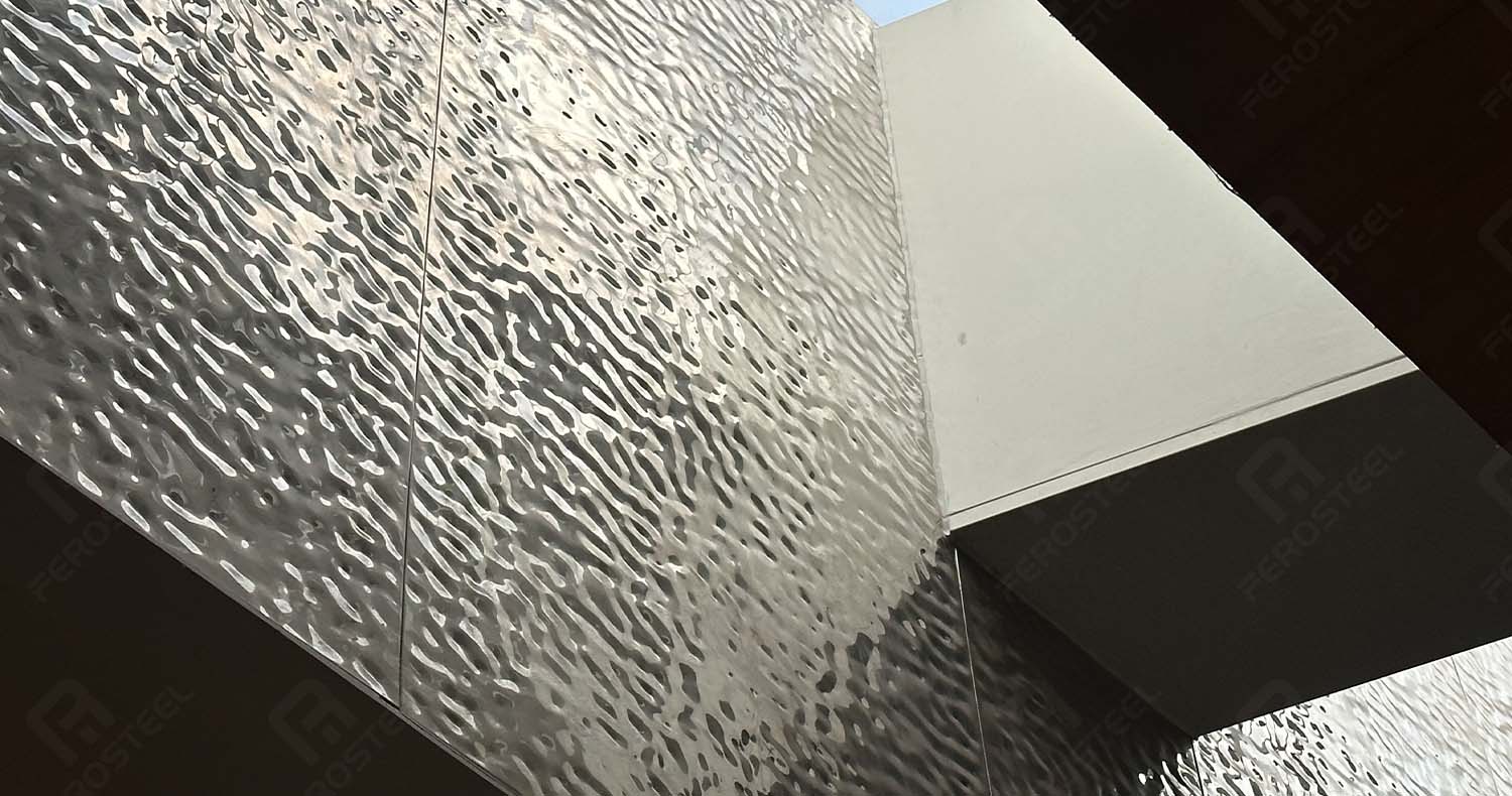 water ripple Cladding metal