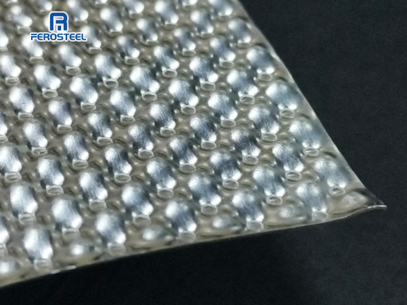 embossed aluminium heat shield