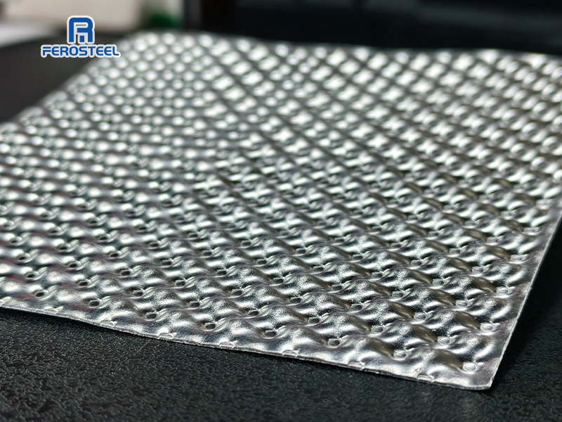 embossed aluminium heat shield sheet