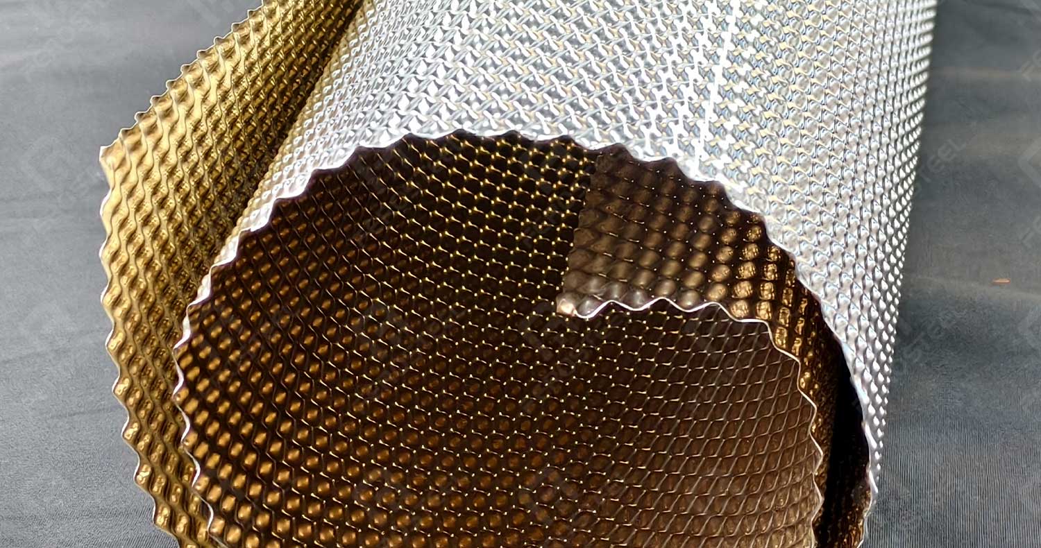 gold stainless steel Exhaust Heat foil gold stainless steel Exhaust Heat foil