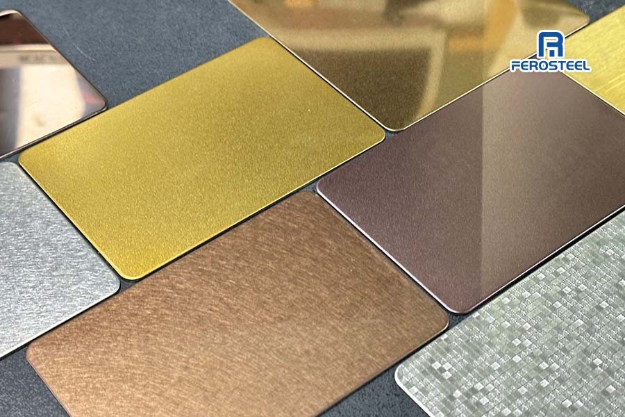 PVD Colored Stainless Steel Sheet (2026 Technical Guide by Ferosteel)