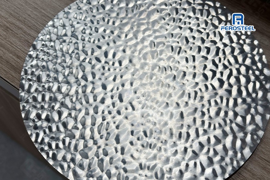 Moon Rock Pattern Stainless Steel Sheets: Textured Metal Panels for Luxury Architecture