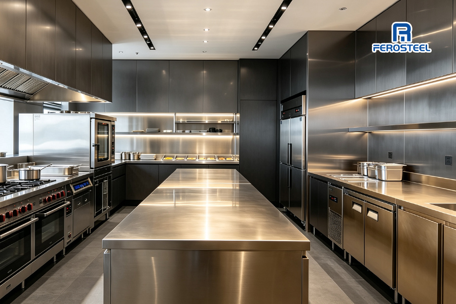 PVD Colored Stainless Steel for Commercial Kitchens: The Complete B2B Guide 2026