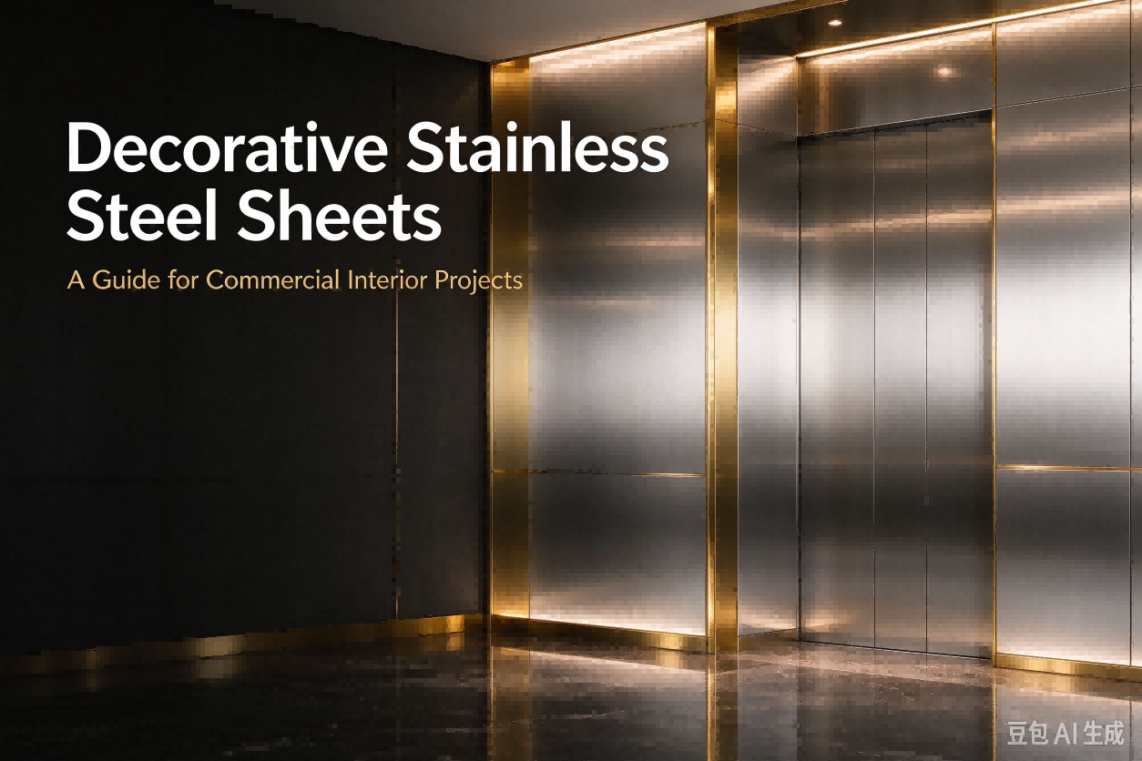 How to Choose Decorative Stainless Steel Sheets for Commercial Interior Projects